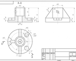 Разработка конструкторской документации в AutoCAD и КОМПАС по эскизам заказчика